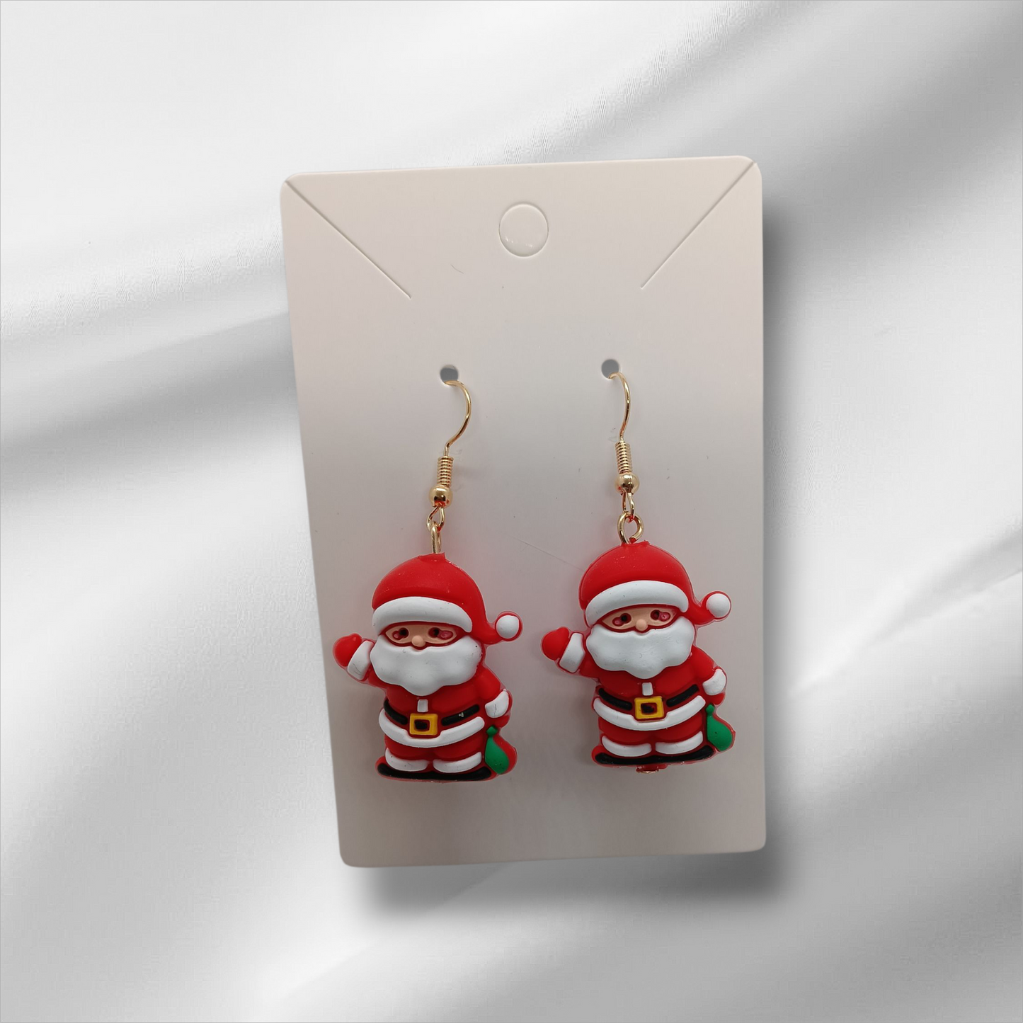 Santa Earrings