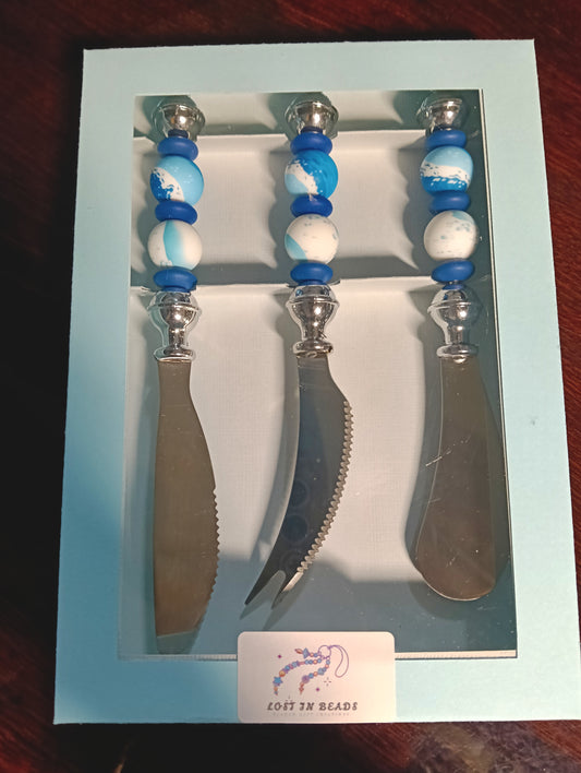 Blue Ocean Cheese Cutlery 3pc Set