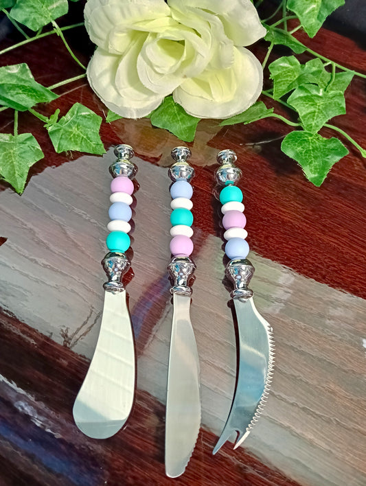 Colourful Cheese Cutlery Set