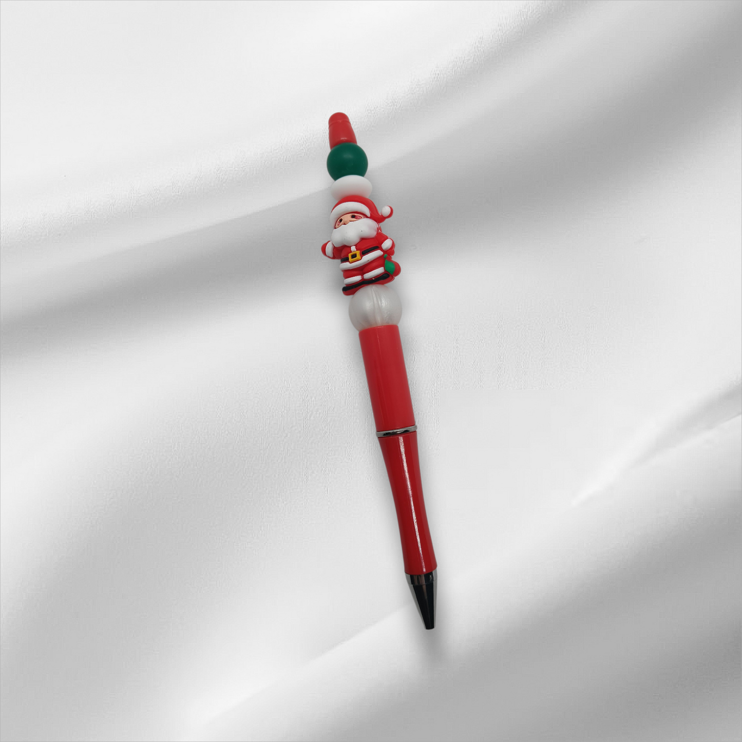 Santa Beaded Pen