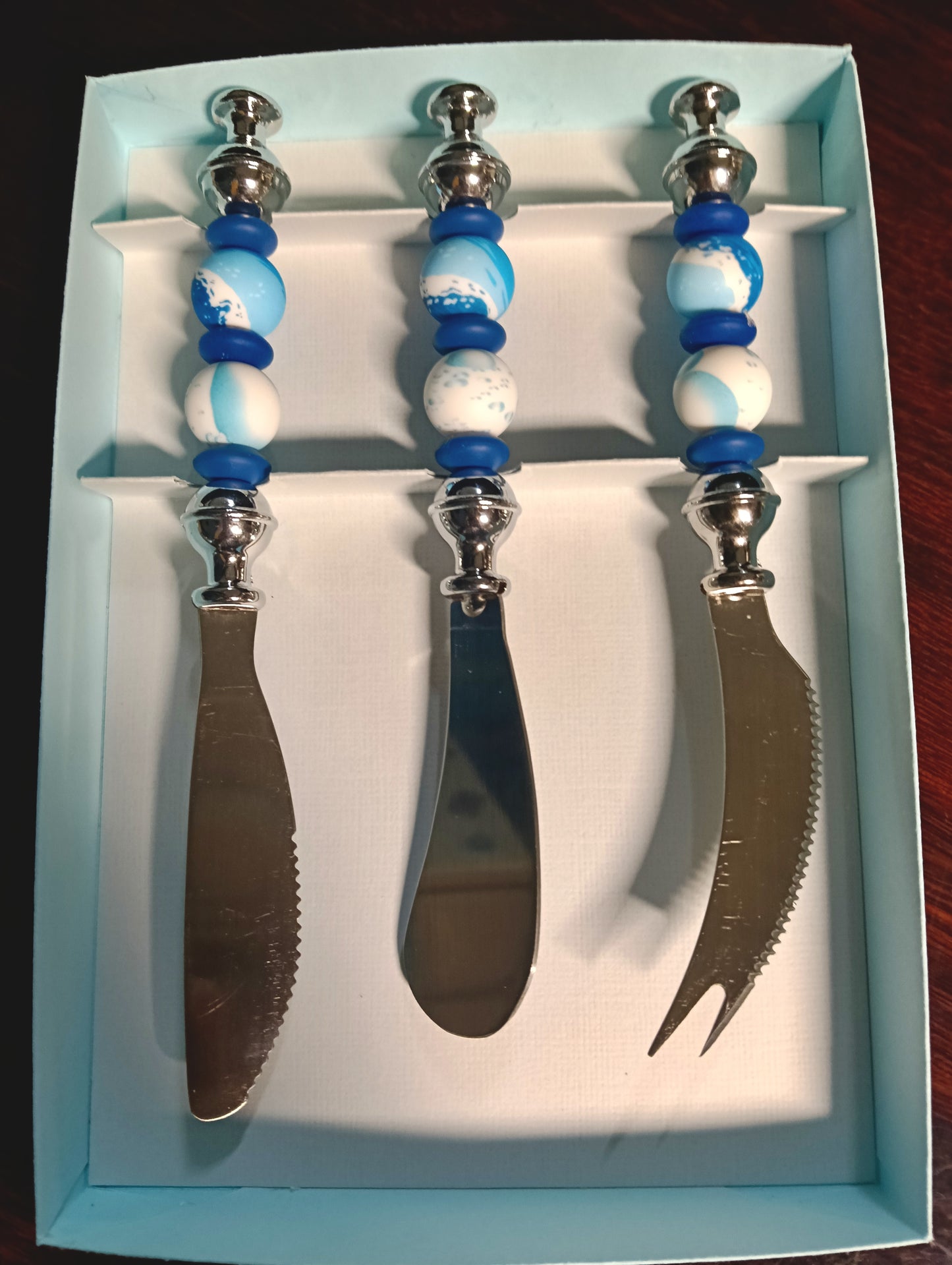 Blue Ocean Cheese Cutlery 3pc Set