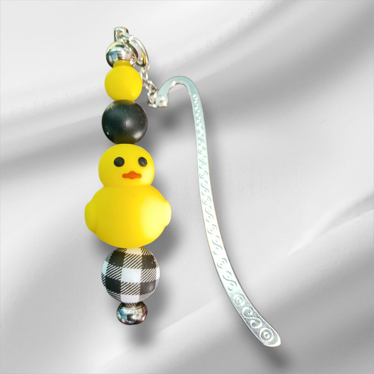 Duck(3D) Beaded Bookmark