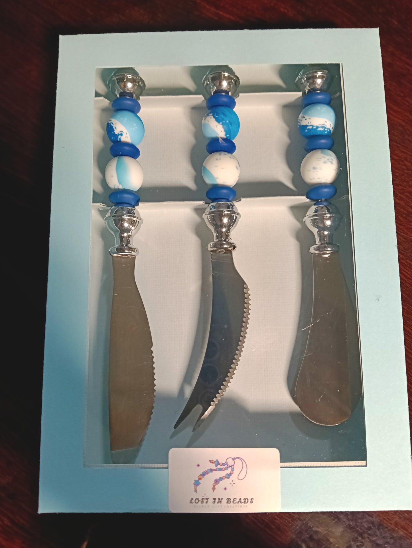 Blue Ocean Cheese Cutlery 3pc Set