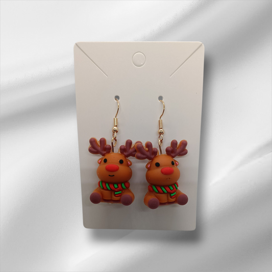 Reindeer Earrings