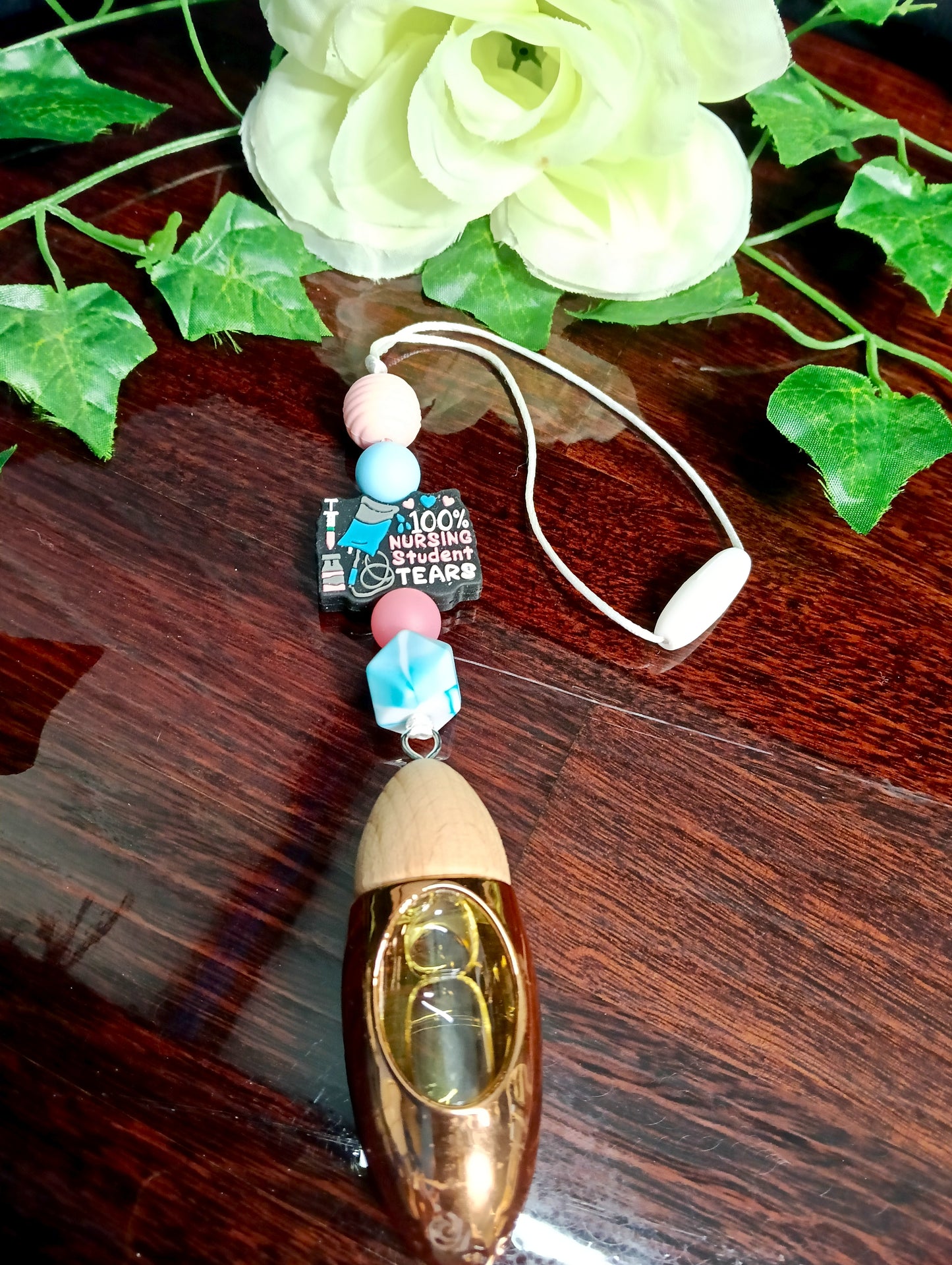 Nursing Student Beaded Hanging Diffuser